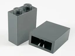 Brick 1 x 2 x 2 with Inside Axle Holder