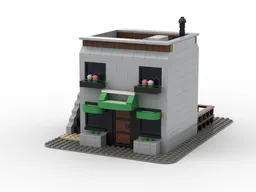 Lego Modular Bistro