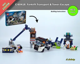 C-60418 Forklift Transport & Tower Escape