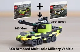 8X8 Armored Multi-role Military Vehicle (30434 + 30657)