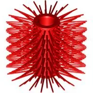 Street Sweeper Brush / Red