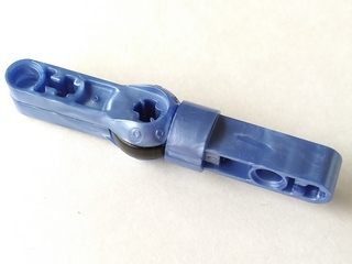 Lego Technic Rotation Joint Ball and (Same Color) Socket 8L Liftarm Thick with Black Loop (41679 / 41681 / 41680)
