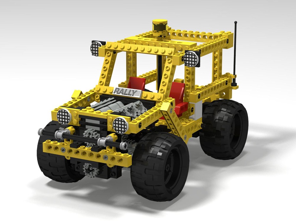 Lego 8850-1 - Rally Support Truck with some mods