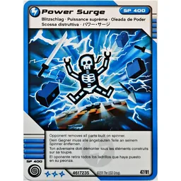 Trading Card, Ninjago Deck #1: 47 - Power Surge - International Version / [No Color/Any Color]