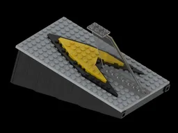 USS Enterprise display stand
