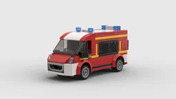 Fiat Ducato III 2010 Fire Truck (French) 🇫🇷