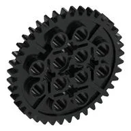 Technic Gear 40 Tooth / Black