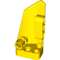 Lego Technic Panel Fairing # 4 Small Smooth Long, Side B / Yellow