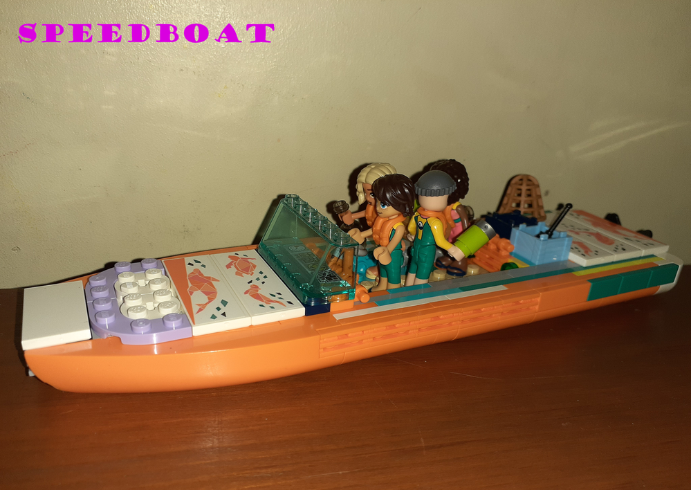 Lego Speedboat - alt of 41734-1