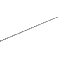 Lego Hose, Pneumatic 4mm D. 39L / 31.2cm / Light Bluish Gray