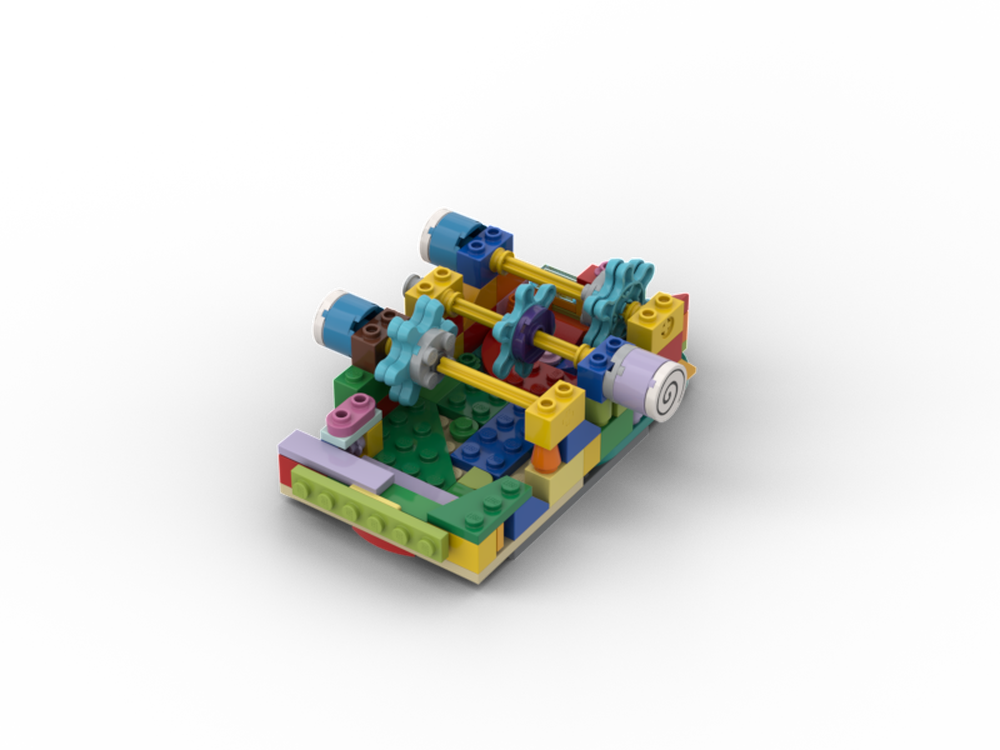 Lego 11019 Alt Two-Function Gearbox.