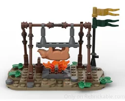 Medieval Soldier Camp