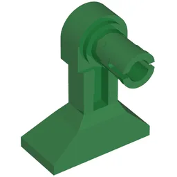 Leg Mechanical - Droid with Technic Pin / Green