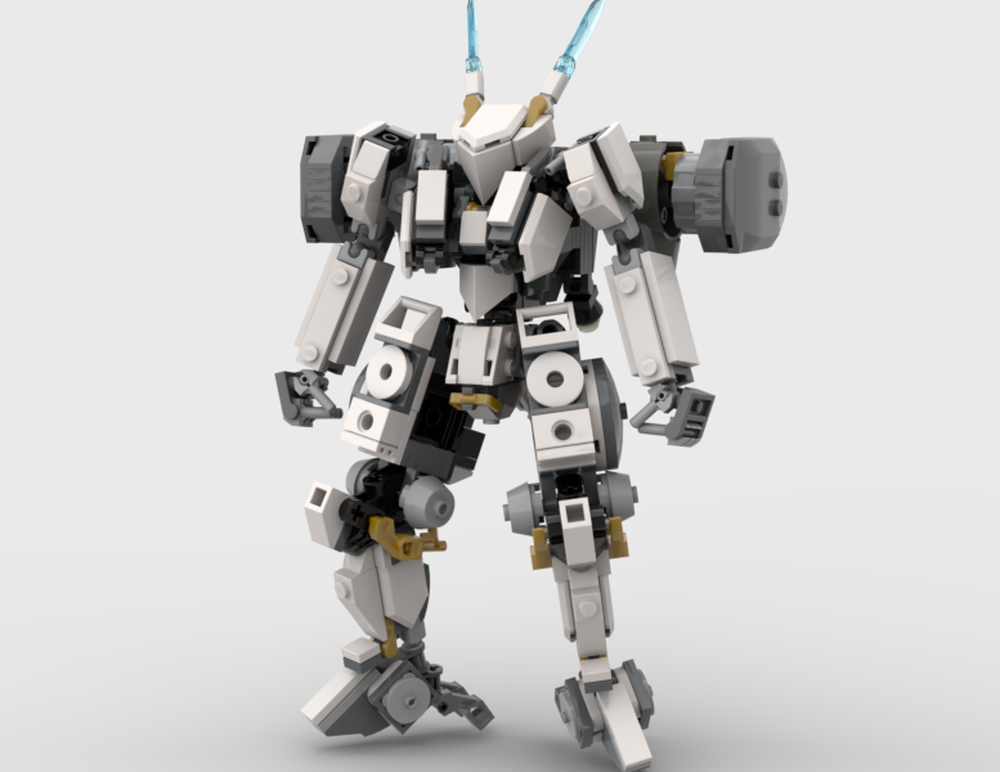 Lego white mecha