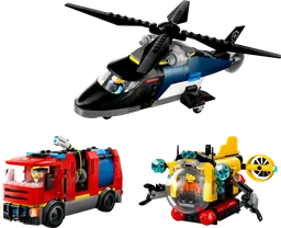 Helicopter, Fire Truck & Submarine Remix