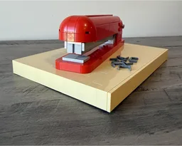 Functional Life-Sized Stapler