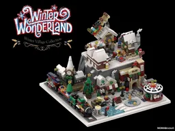Winter Wonderland - Winter Village Architecture