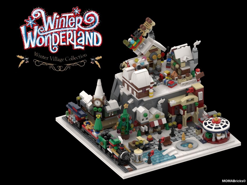 Lego Winter Wonderland - Winter Village Architecture