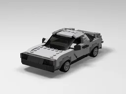 DeLorean DMC 12 - 8 stud wide