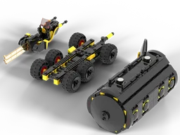 Container, Trailer, Razor combo pack