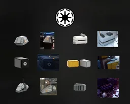 Galactic Republic - Crates, Containers & Structures