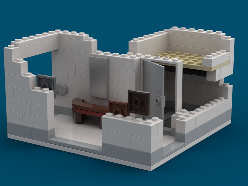 Lego Entrance hall & closet module