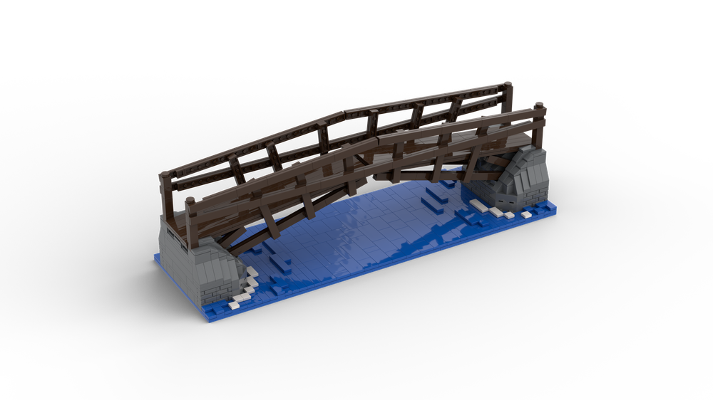 Lego Mathematical Bridge