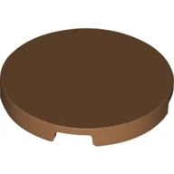 Tile Round 3 x 3 / Medium Nougat