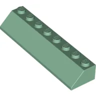 Brick Sloped 45° 2 x 8 / Sand Green