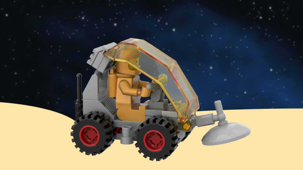Lego Classic Space Reimagined: Command Rover