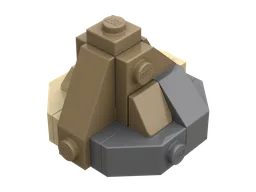 Graybrick Terrain - Small Boulder Pack
