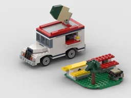 vintage ice cream truck