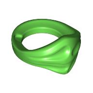 Lego Minifig Neckwear Bandana (Ninjago) / Bright Green