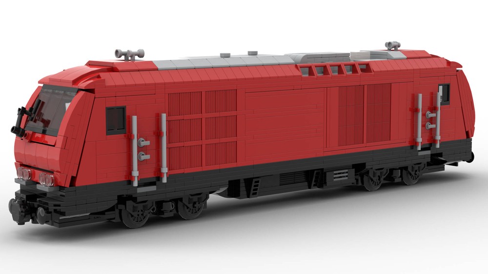 Lego Diesel locomotive - SIEMENS ER20 Hercules ÖBB 2016 - MOC