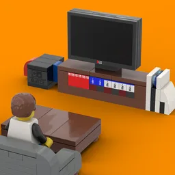 Living Room Furniture + Stickers