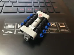 Technic Mock Mini V8 Engine