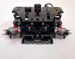 Lego Technic Height-Adjustable Front Suspension for 1:8 Hypercar