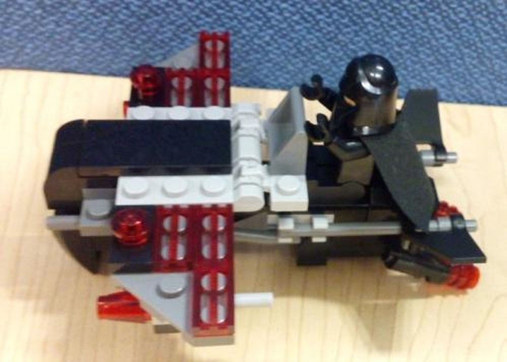 Lego Speeder with wings for one passenger