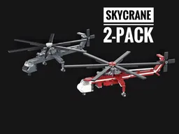 Skycrane Micro Helicopter Combo