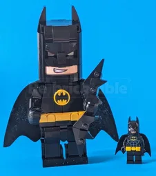 Upscaled Batman Mini Figure in 3:1