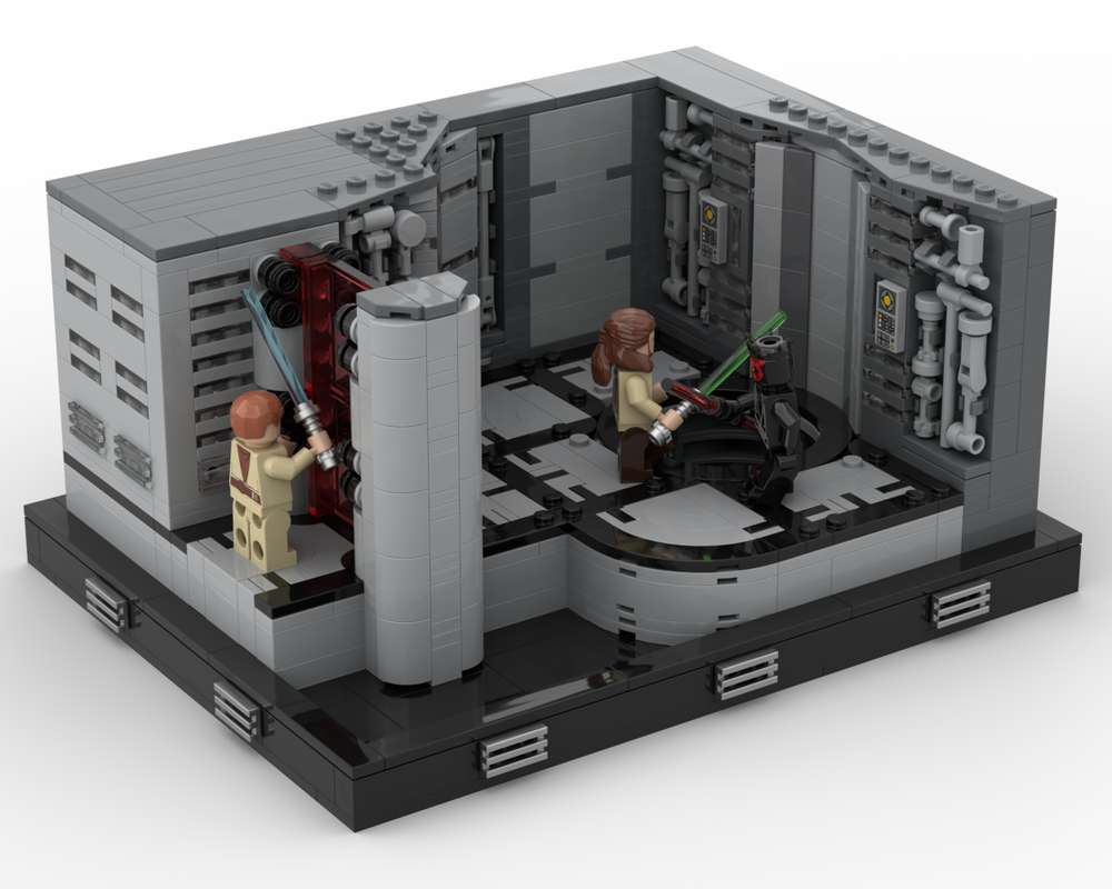 Lego Duel of the Fates - Diorama