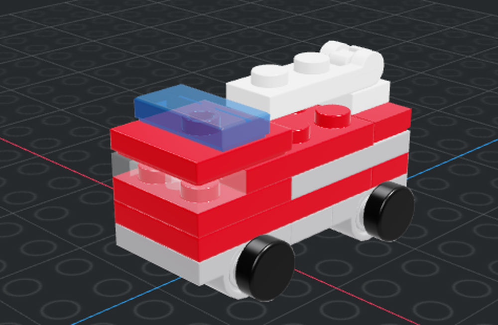 Lego Micro fire truck