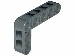 Technic, Liftarm, Modified Bent Thick L-Shape 3 x 5 with Air Intakes Pattern Model Left (Stickers) - Set 8651