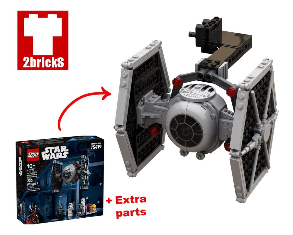 Lego Twin Ion Engine Fighter (Death Star GWP Scale)
