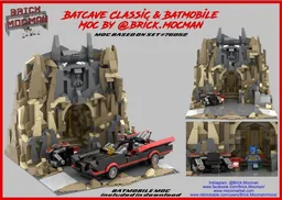 Batcave Classic & Batmobile