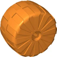 Wheel Hard Plastic Giant (71mm D. x 47mm) / Orange