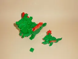 LEGO Classic Dragon Upscaled