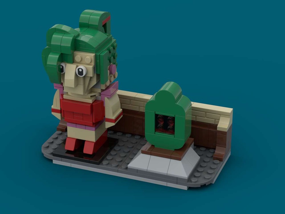 Lego Final Fantasy 6 - Terra and magicite shard