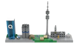 Munich city skyline