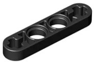 Technic Beam 1 x 4 Thin / Black